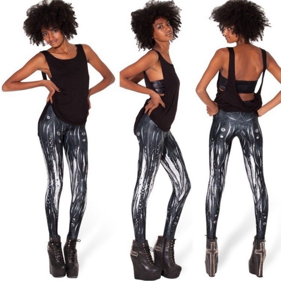 BlackMilk‎ x Shichigoro Mechanical Leggings Size L - Picture 8 of 8